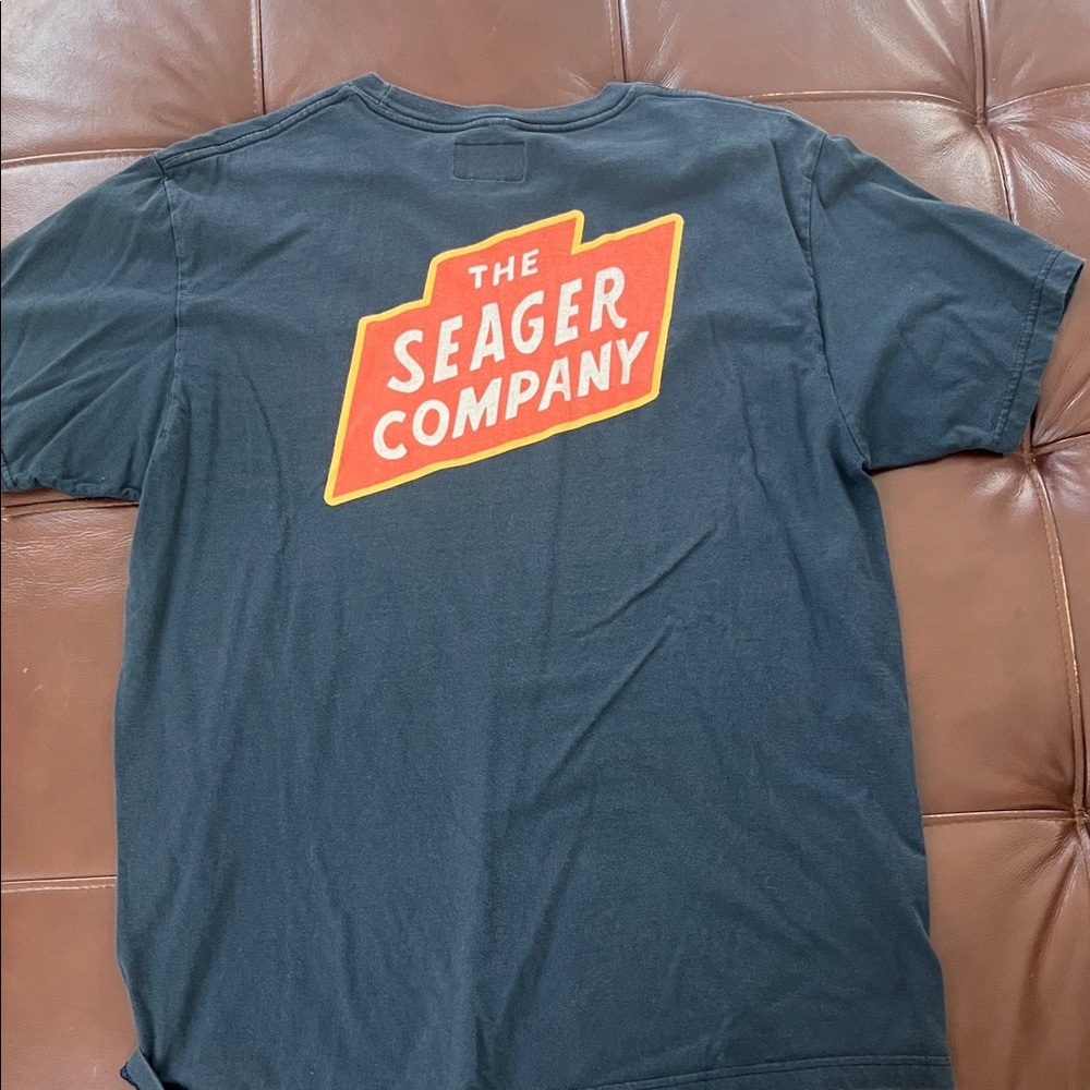 Seager Company Men's Black Tee